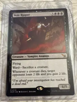 MTG Vein Ripper Normal NM Murders at Karlov Manor Magic 110 - Image 1