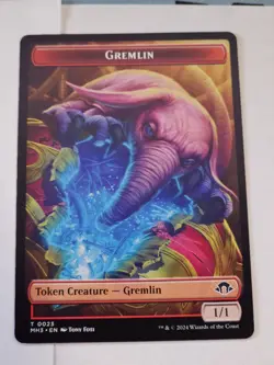 MTG -Gremlin Token NONFOIL - Wilds of Eldraine - Image 1