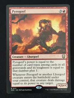 1x MTG Pyrogoyf - Commander: Modern Horizons 3 (M3C) #111 - Magic the Gathering - Image 1