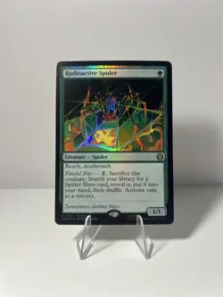 Foil Radioactive Spider (Promo) [Marvel's Spider-Man] MTG - Image 1