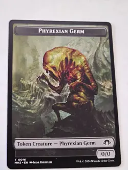 MTG -Phyrexian Germ Token NONFOIL - Modern Horizons 3 - Image 1