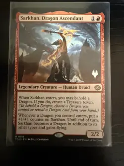 SARKHAN, DRAGON ASCENDANT x1 mtg NM-M Tarkir Dragonstorm 1 Rare - Image 1