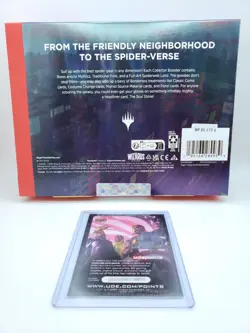 MTG Spider-Man Omega Booster Pack (Sealed) + 2008 Upperdeck Marvel Promo Card - Image 2
