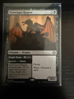 MTG Magic the Gathering Scavenger Regent (90/485) Tarkir Dragonstorm NM - Image 1