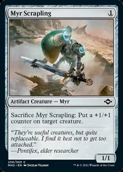 Myr Scrapling -Foil Near Mint MTG Modern Horizons 2 - Image 1