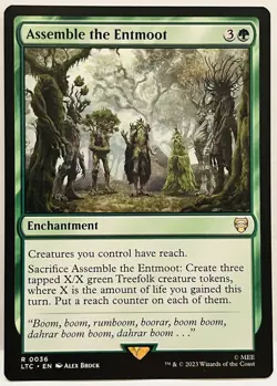Assemble the Entmoot -#36-MTG-Commander: LOTR-Tales Of Middle-earth-Regular-LP - Image 1