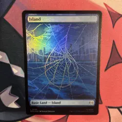 Island 0190 (Foil) Land MTG Spider-Man - Image 1
