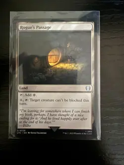 Rogue's Passage 0326 Non Foil Uncommon LOTR Commander MTG Near Mint - Image 1