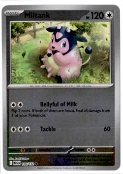 Miltank - 106/132 - Reverse Holo - Pokemon Mega Evolution - Image 1