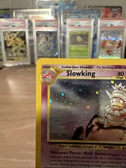 Pokemon Slowking 14/111 Holo Neo Genesis NM Condition SWIRL - Image 2