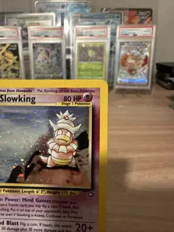 Pokemon Slowking 14/111 Holo Neo Genesis NM Condition SWIRL - Image 3
