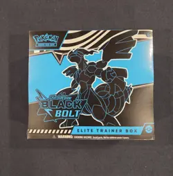Pokemon TCG Scarlet and Violet Black Bolt Elite Trainer Box - ETB (Sealed) - Image 1