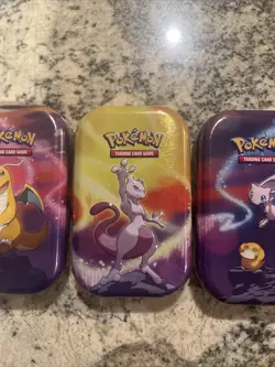 Pokemon 2019 - Kanto Power Full Art Set Mini Tins - G19 - Display Containers - Image 5