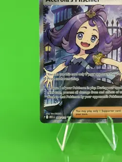 Pokemon Acerola's Mischief Mega Evolution Ultra Rare Full Art 165/132 NM!!! - Image 5
