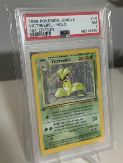 1999 Pokemon Jungle Victreebel #14 Holo 1st Edition PSA 7 - Image 2