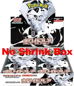 Pokemon Cards Game - White Flare Booster Box SV11W No Shrink Japanese - Image 1