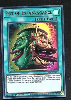 Pot of Extravagance - RA01-EN059 - Ultra Rare - 1st Edition Yugioh - Image 1
