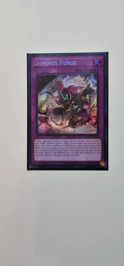 Yugioh Dominus Purge MP25-EN095 Prismatic Secret Rare 1st Edition NM - Image 2