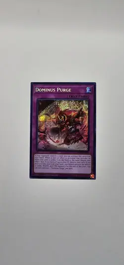 Yugioh Dominus Purge MP25-EN095 Prismatic Secret Rare 1st Edition NM - Image 3