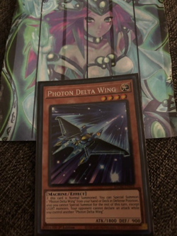 Yugioh 1x Photon Delta Wing Collector’s Rare CR MZMI-EN024 1st Ed NM - Image 1
