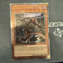 Yugioh! LP Chaos Hunter - RA02-EN007 - Quarter Century Secret Rare - 1st Edition - Image 1