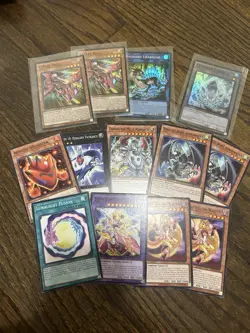 Yugioh 13 Cards Lot OP-28 Y Yare Head Crystron Token and more - Image 1