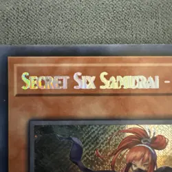 Secret Six Samurai - Hatsume - Secret Rare - Yugioh Bold Print Misprint - Image 5