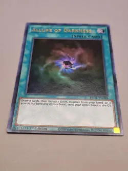 NM - Allure of Darkness - BROL-EN088 - Ultra Rare - 1st Edition YuGiOh - Image 1