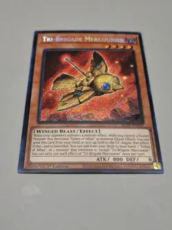 Yugioh! Tri-Brigade Mercourier - BLTR-EN107 - Secret Rare - 1st Edition NM - Image 1