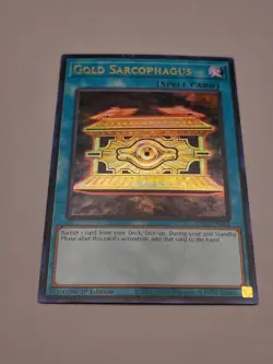 Yugioh! - Gold Sarcophagus - RA02-EN052 - Ultra Rare - 1'st Edition - NM - Image 1