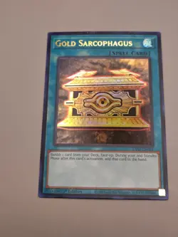 Yugioh! - Gold Sarcophagus - RA02-EN052 - Ultra Rare - 1'st Edition - NM - Image 2