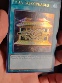 Yugioh! - Gold Sarcophagus - RA02-EN052 - Ultra Rare - 1'st Edition - NM - Image 3