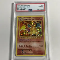 Charizard 11/108 Pokemon Card TCG XY Evolutions Holo Rare PSA 8 NM-MT - Image 2