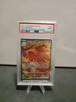 PSA 9 Dachsbun ex 169/142 Special Illustration Rare Stellar Crown Pokemon Card - Image 1