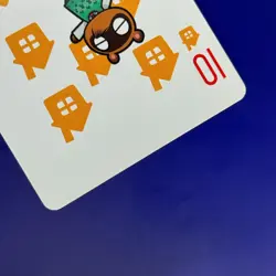 Diamond 10 Mayor Rukko Picopuri Village Diary Animal Crossing Playing Card Japan - Image 5