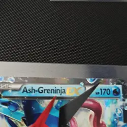 Pokemon TCG XY Ash-Greninja EX Black Star Promo Holo Card XY133 - Image 2
