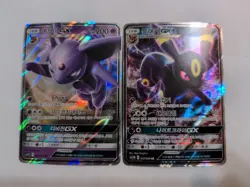 Korean Pokemon Card Espeon Umbreon GX SM1S SM1M 024 037/066 Collection Sun Moon - Image 1