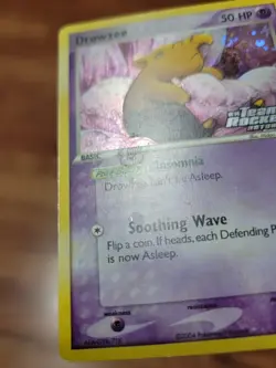 Drowzee 54/109 EX Team Rocket Returns Pokemon Card Reverse Holo Foil Rare MP! - Image 2
