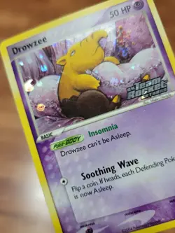 Drowzee 54/109 EX Team Rocket Returns Pokemon Card Reverse Holo Foil Rare MP! - Image 3