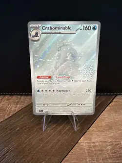 Crabominable 149/142 Holiday Calendar 2025 Festive Stamp Promo Card - Image 1