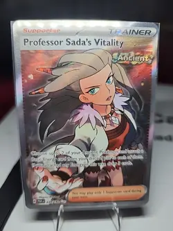Pokemon TCG Professor Sada's Vitality Ultra Rare Card 239/182 Paradox Rift - Image 1
