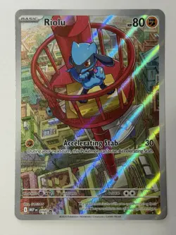 Riolu Mega Evolution ETB Pokemon Card Promo 010 - Image 1