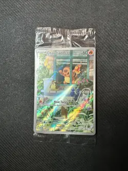 Pokemon TCG Charmander 044 Sv: Scarlet & Violet Promo Cards Holo *SEALED* - Image 1