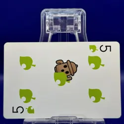 Spade 5 Mayor Rukko Picopuri Village Diary Animal Crossing Playing Card - Image 2