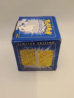 Burger King Pokemon Mew Two Trading Card Gold Plated, 23K Miles. - Image 4