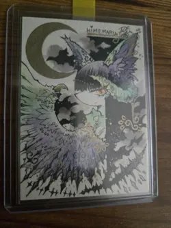 Pokemon Kagemaru Himeno Signed & Hand Drawn Art Card - Image 1