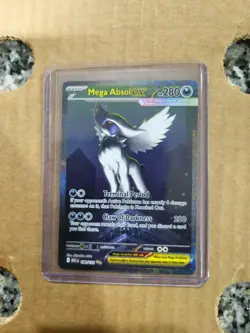 Mega Absol Ex 180/132 SIR Evolutions Pokemon Card Mint In Hand JUST PULLED MINT! - Image 1