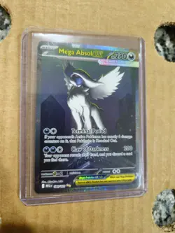 Mega Absol Ex 180/132 SIR Evolutions Pokemon Card Mint In Hand JUST PULLED MINT! - Image 2