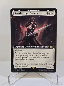 MTG Beatrix, Loyal General (Extended Art) FINAL FANTASY Magic The Gathering - Image 1