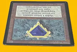 MTG MOX SAPPHIRE Beta (OldManMTG 011-149) - Image 3